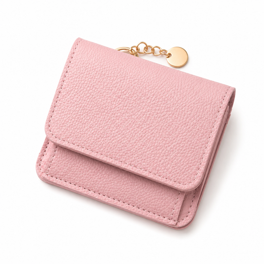 Women's Elegant. Minimalist Short Slim Wallet