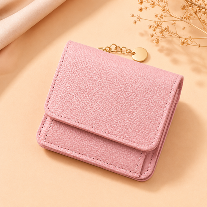 Women's Elegant. Minimalist Short Slim Wallet